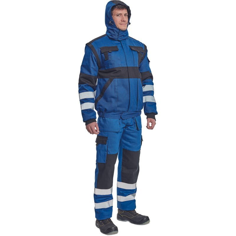 Geaca de lucru de iarna 2-in-1 din bumbac - Cerva Max Winter Rflx