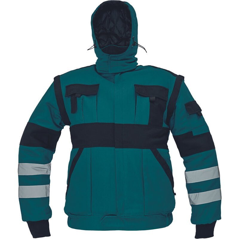 Geaca de lucru de iarna 2-in-1 din bumbac - Cerva Max Winter Rflx