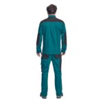 Jacheta de lucru cu din tercot cu intarituri la coate - F&F Carl
