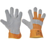 Manusi de protectie din piele cu manseta tip gauntlet si captuseala - F&F Eider Light