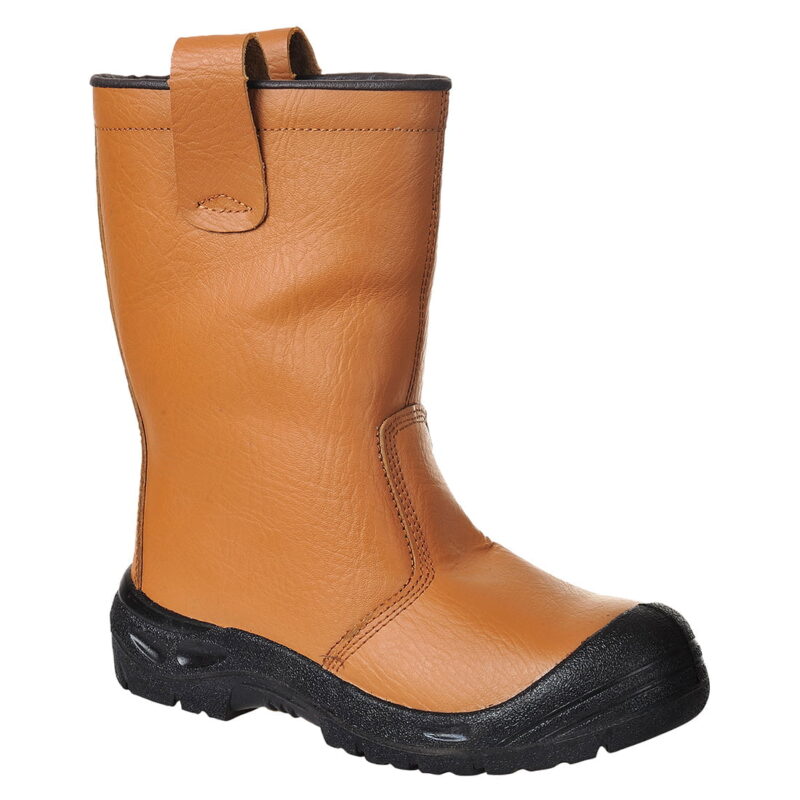 Cizme de protectie de iarna din piele
