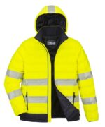 Jacheta de protectie incalzita pentru iarna, impermeabila, reflectorizanta, baterie reincarcabila - Portwest Ultrasonic Heated