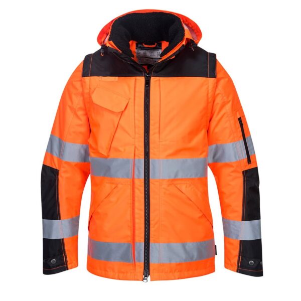 Jacheta de protectie 3-in-1 de iarna, impermeabila, finisaj Texpel, protectie certificata pana la -40°C - Portwest C469
