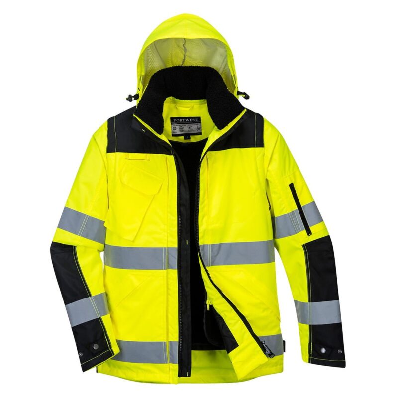 Jacheta de protectie 3-in-1 de iarna, impermeabila, finisaj Texpel, protectie certificata pana la -40°C - Portwest C469