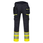 Pantaloni de lucru elastici, benzi Hi Vis - Portwest DX445 Pantaloni de lucru elastici, benzi Hi Vis - Portwest DX445