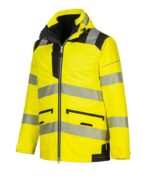 Jacheta de lucru reflectorizanta 5-in-1, impermeabila, captuseala detasabila din lana - Portwest PW367