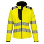 Jacheta de lucru de dama din softshell, reflectorizanta, impermeabila, tesatura respirabila si rezistenta la apa si vant - Portwest PW381