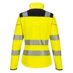Jacheta de lucru de dama din softshell, reflectorizanta, impermeabila, tesatura respirabila si rezistenta la apa si vant - Portwest PW381