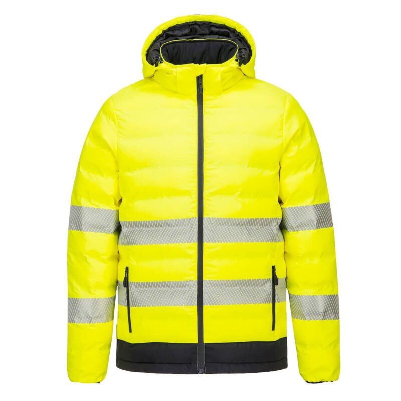 Jacheta de protectie incalzita pentru iarna, impermeabila, reflectorizanta, baterie reincarcabila - Portwest Ultrasonic Heated