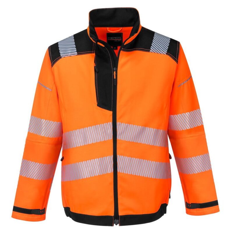 Jacheta de protectie reflectorizanta, cusaturi duble, finisaj Texpel rezistent la pete - Portwest PW3
