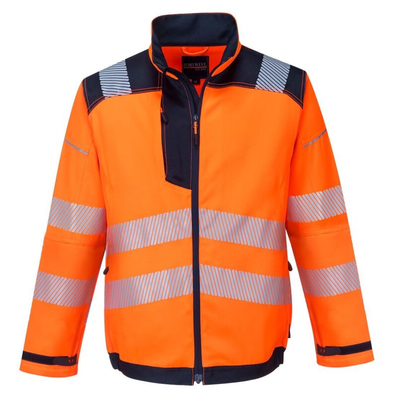 Jacheta de protectie reflectorizanta, cusaturi duble, finisaj Texpel rezistent la pete - Portwest PW3