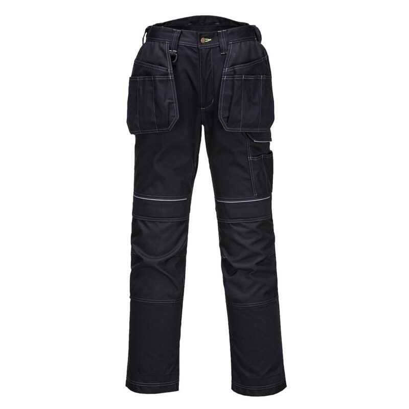 Pantaloni de lucru din tercot, cusaturi triple - Portwest T602