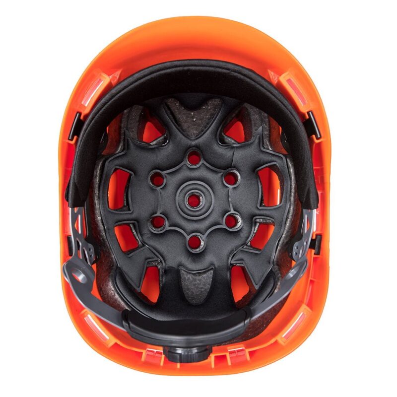 Casca de protectie premium ventilata pentru alpinisti, constructii sau operatiuni de salvare, interior din polistiren expandat - Portwest Alpinist PS73