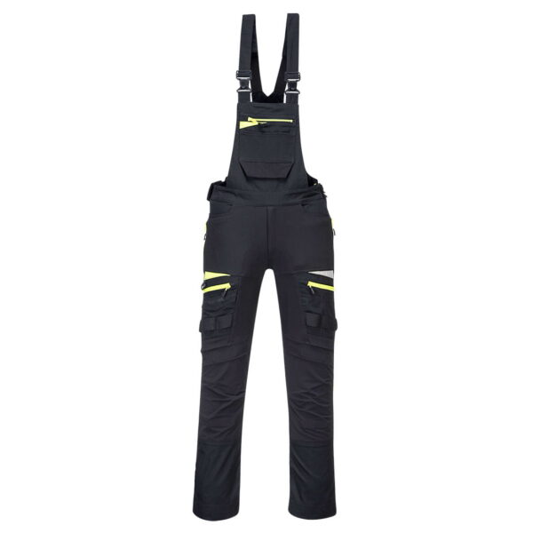 Pantaloni cu pieptar din tesatura flexibila - Portwest DX441