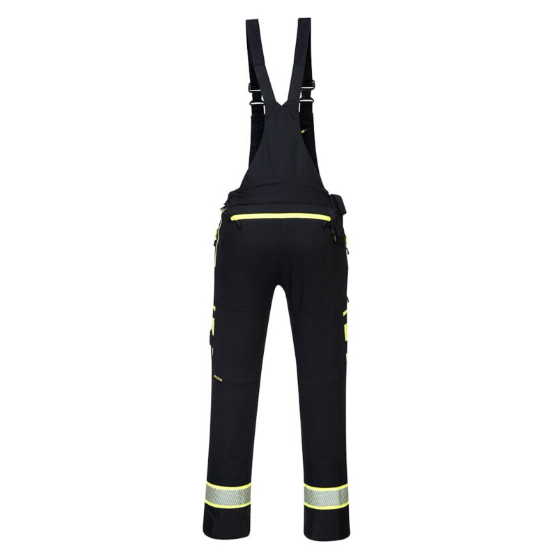 Pantaloni cu pieptar din tesatura flexibila - Portwest DX441