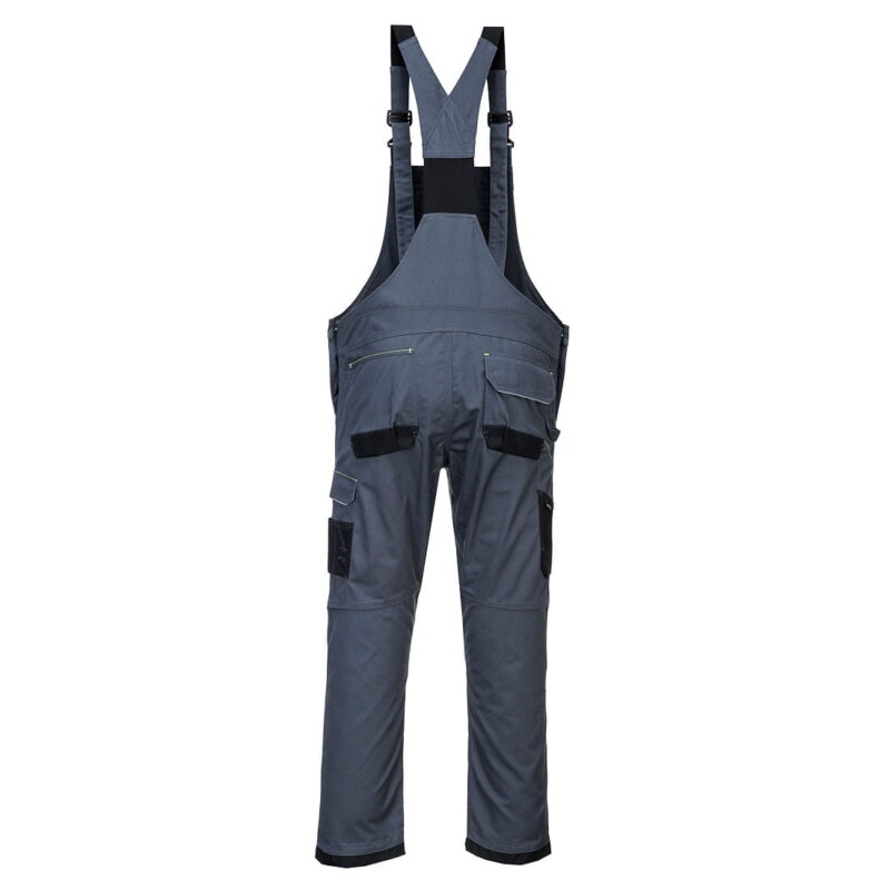 Pantaloni de lucru cu pieptar, tesatura elastica - Portwest PW346