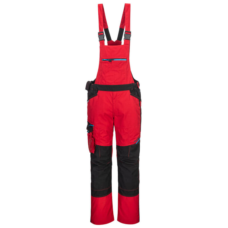 Salopeta de lucru, cusaturi triple reflectorizante - Portwest T704