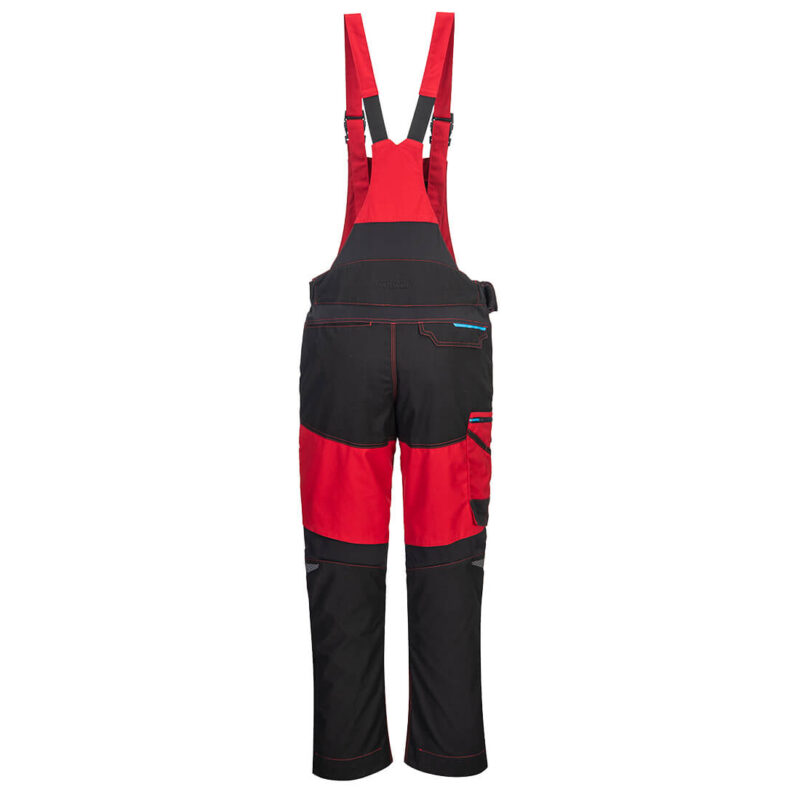 Salopeta de lucru, cusaturi triple reflectorizante - Portwest T704