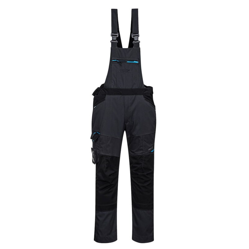 Salopeta de lucru, cusaturi triple reflectorizante - Portwest T704
