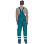 Pantaloni salopeta de lucru din bumbac - Cerva Max Neo Rflx