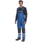 Pantaloni salopeta de lucru din bumbac - Cerva Max Neo Rflx