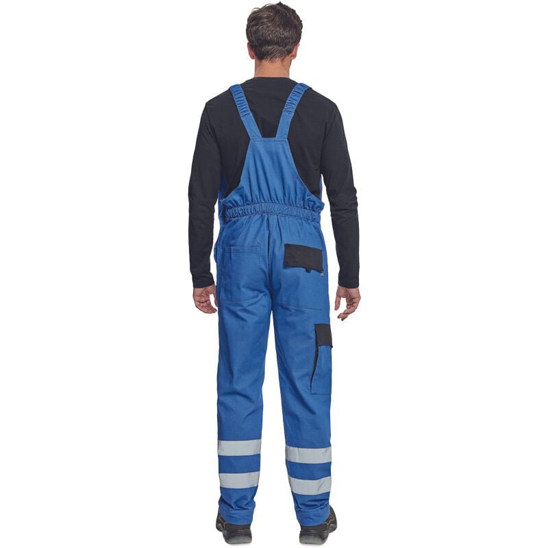 Pantaloni salopeta de lucru din bumbac - Cerva Max Neo Rflx