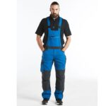 Salopeta de lucru, cusaturi triple reflectorizante - Portwest T704
