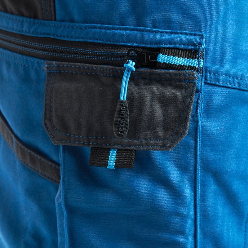 Salopeta de lucru, cusaturi triple reflectorizante - Portwest T704