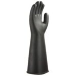 Manusi lungi de protectie chimica din latex de cauciuc natural - Portwest Latex Heavyweight 440mm
