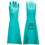 Manusi lungi de protectie chimica din nitril - Portwest Nitril 480mm