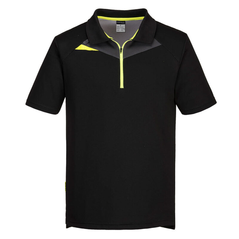 Tricou polo de lucru cu protectie UV, materiale premium ce va mentin racoros, uscat si confortabil - Portwest DX410
