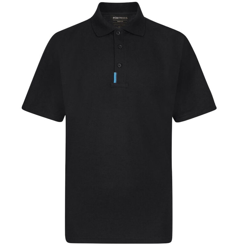 Tricou de lucru Pique polo, material moale si care va mentine racoros, uscat si confortabil, cusaturi reflectorizante, marimi mari - Portwest T720