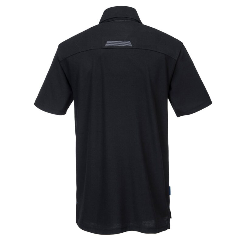 Tricou de lucru Pique polo, material moale si care va mentine racoros, uscat si confortabil, cusaturi reflectorizante, marimi mari - Portwest T720