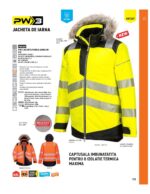 Geaca de lucru vatuita pentru iarna, reflectorizanta, impermeabila, captuseala Insulatex, finisaj Texpel rezistent la apa si murdarie - Portwest PW369
