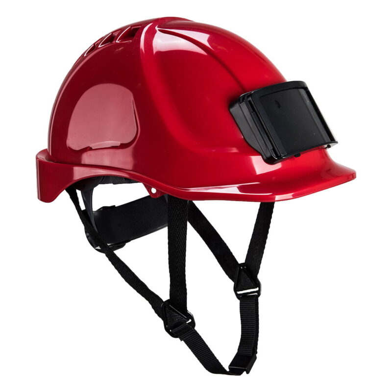 Casca de protectie cu ventilatie si suport ecuson - Portwest PB55