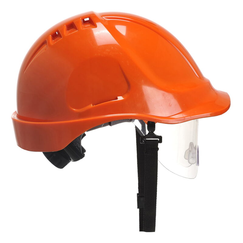 Casca de protectie ventilata cu viziera retractabila - Porwest PW55