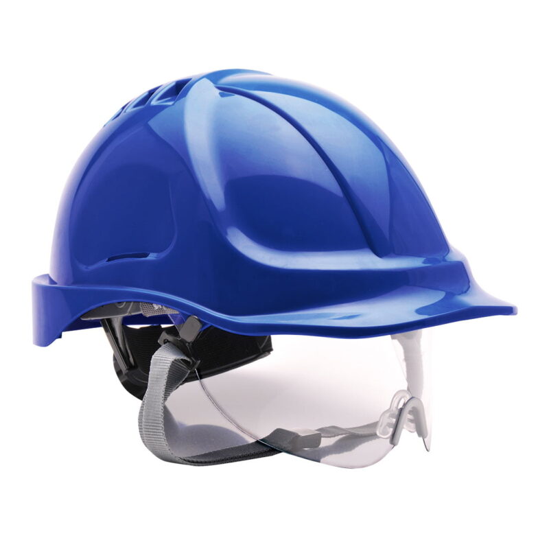 Casca de protectie ventilata cu viziera retractabila - Porwest PW55