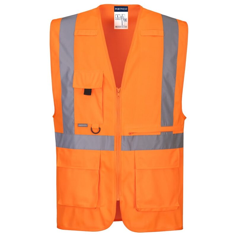 Vesta Hi-Vis Executive cu buzunar pentru tabletă C357