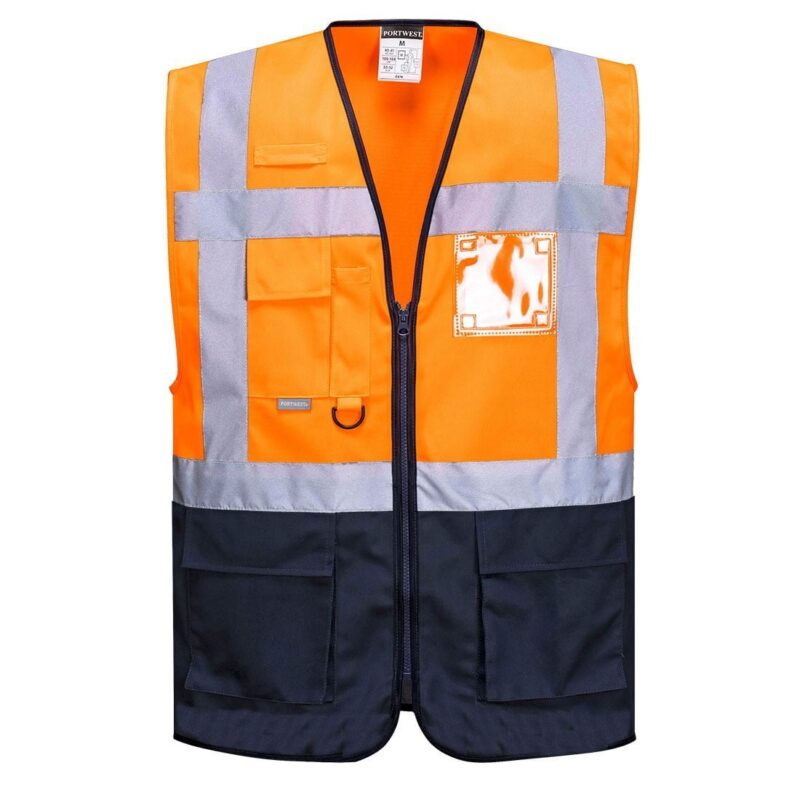 Vesta Warsaw Hi-Vis Contrast Executive Vest C476