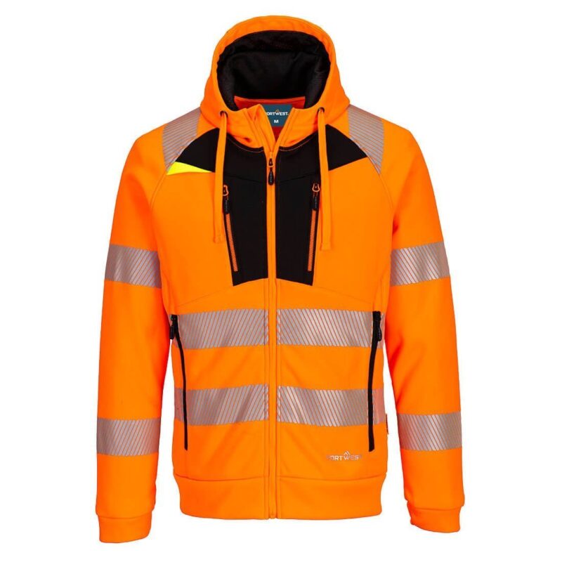 DX4 Hi-Vis Funnel Pulover cu fermoar DX477