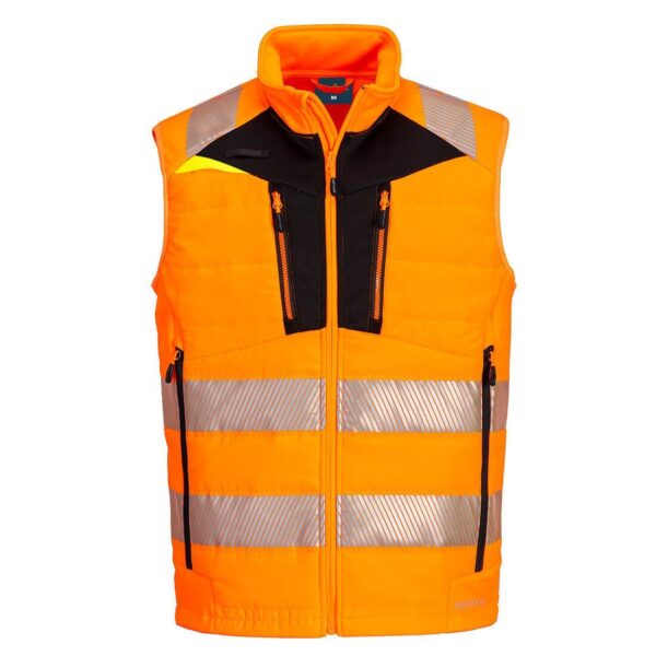 Vestă reflectorizantă din țesătură Ripstop, căptușeală Insulatex - Portwest DX479