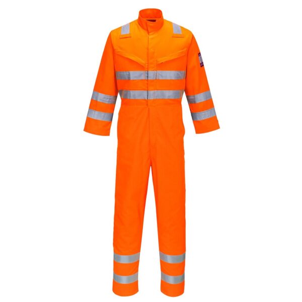 Combinezon ignifug din modacrilic, rezistent la substanțe chimice - Portwest Modaflame RIS MV91