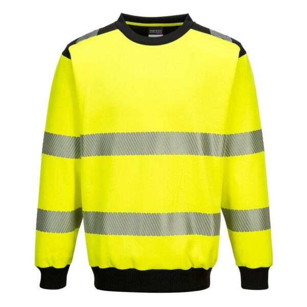Hanorac cu guler  PW3 Hi-Vis PW379