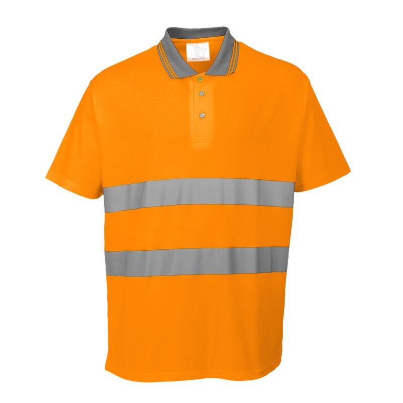 Tricou polo din bumbac Hi-Vis Comfort S/S S171