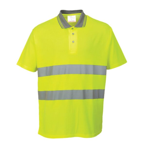 Tricou polo din bumbac Hi-Vis Comfort S/S S171
