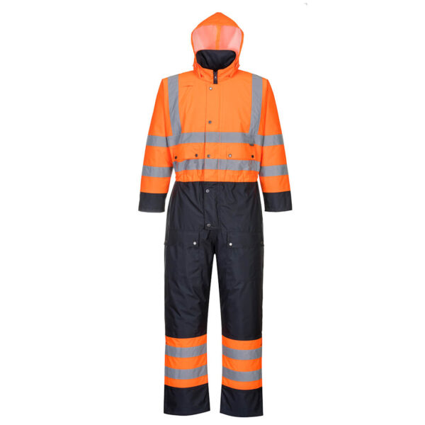 Combinezon vătuit reflectorizant, impermeabil, pentru iarnă - Portwest S485