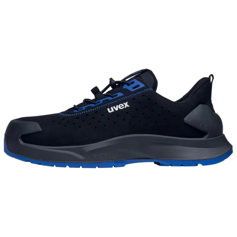 Pantofi de protectie perforati Uvex 1 X-Craft S1 ESD cu bombeu nemetalic