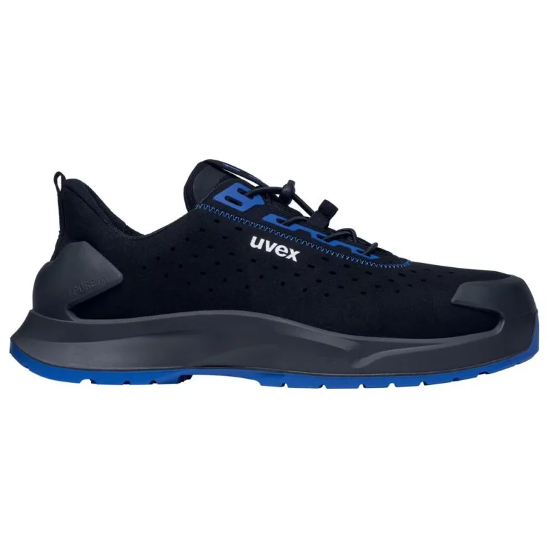 Pantofi de protectie perforati Uvex 1 X-Craft S1 ESD cu bombeu nemetalic