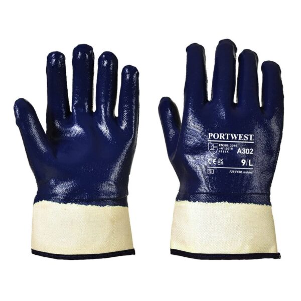 Manusi Total Impregnate Nitrile Safety A302