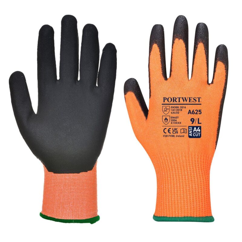 Manusa PU Vis-Tex Cut Resistant A625